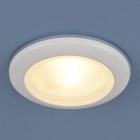 Светильник встраиваемый ЭРА WR1 WH MR16 220В IP44 Белый картинка 